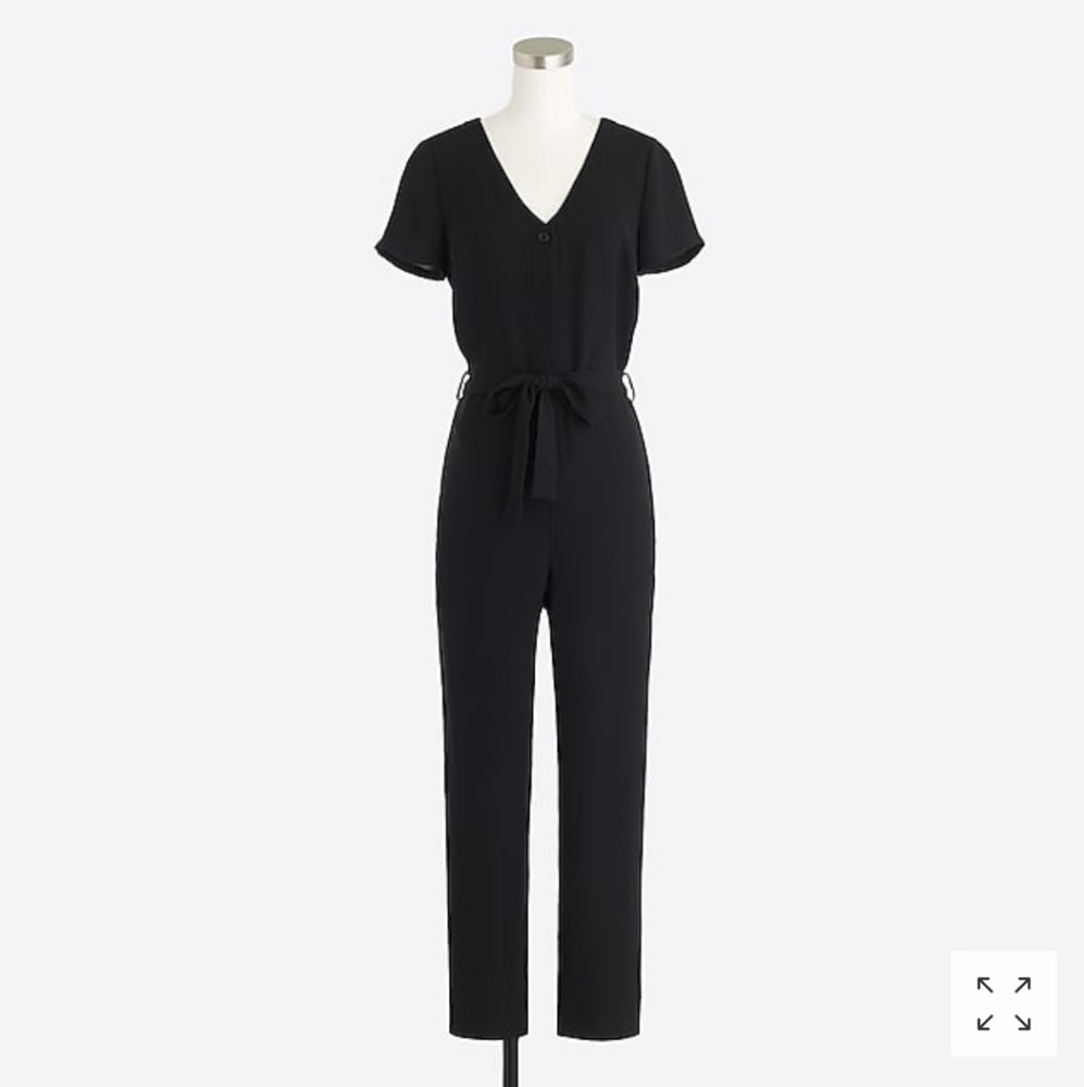 NWT Black JCrew Jumpsuit